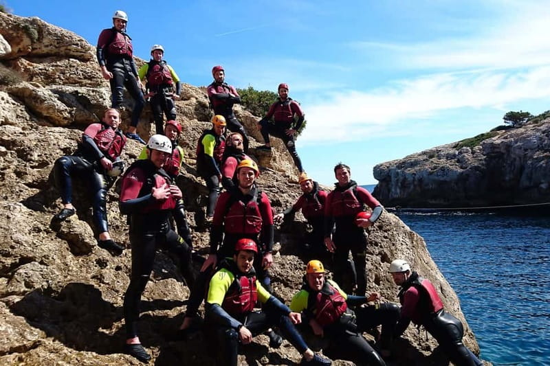 Mallorca Half-Day Coasteering Experience - Rock scrambling keeps the day moving