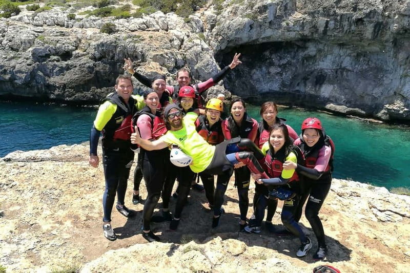 Mallorca Half-Day Coasteering Experience - Cliff jumps with room to choose your limit