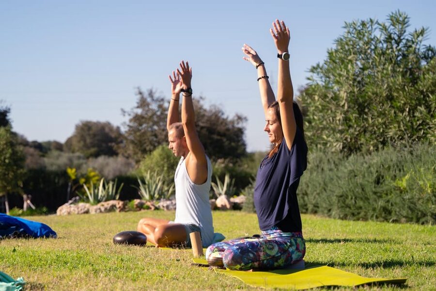 Mallorca: Holistic Private Yoga and Meditation Retreat - A quiet finca day near Mallorca’s mountains