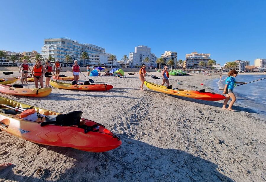 Mallorca: Kayak Sunset Tour from Ca'n Pastilla Beach - What to bring, and what to leave behind