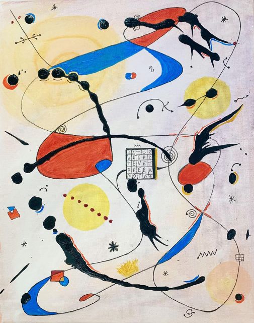 Mallorca: Painting like Miró - The first stage: finding your way into abstract art