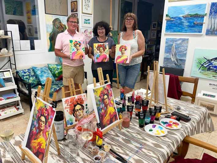 Mallorca/Porto Cristo: Paint your own Frida Kahlo - A Frida Kahlo workshop designed for beginners