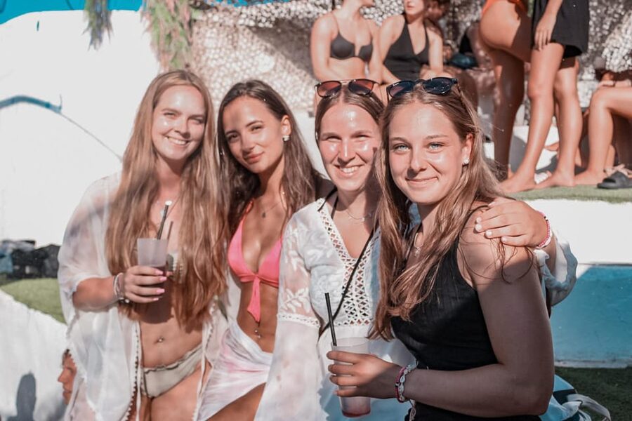 Mallorca: Project X Pool & Foam Party with Drinks & Snacks - Neon wristbands and the opening party games