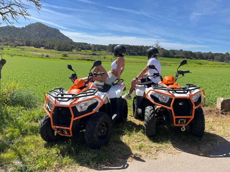 Mallorca: Quad Bike Tour, Snorkeling, and Cliff Jumping - Snorkeling and swimming at the Mediterranean bay