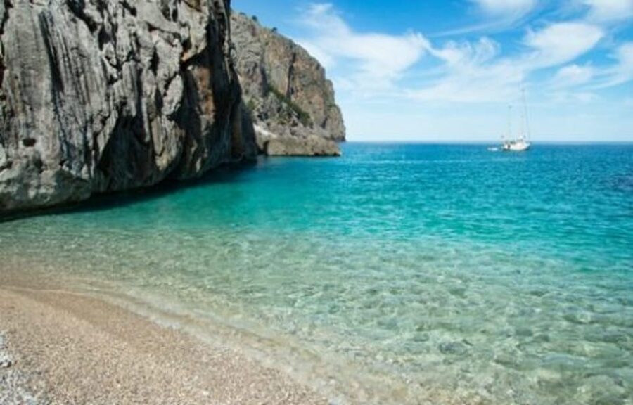 Mallorca: Sa Calobra / Cala Tuent with Snorkeling and SUP - Sa Calobra, cliffs, and the Torrent de Pareis