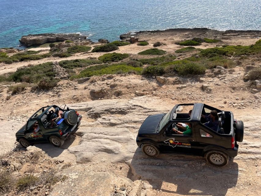 Mallorca: Self Drive 4x4 Jeepsafari Tour - A four-hour route that mixes dust, villages, and sea