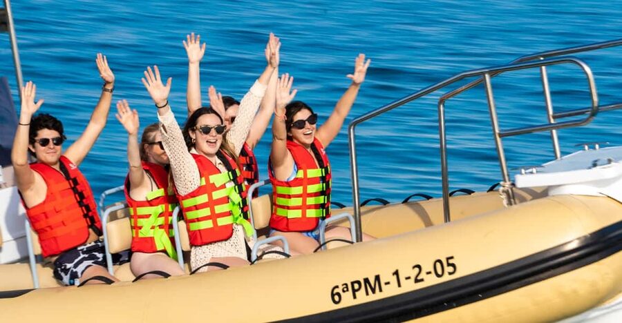 Mallorca: Visit Palma Speedboat adrenaline & snorkelling - Timing, age rules, and comfort
