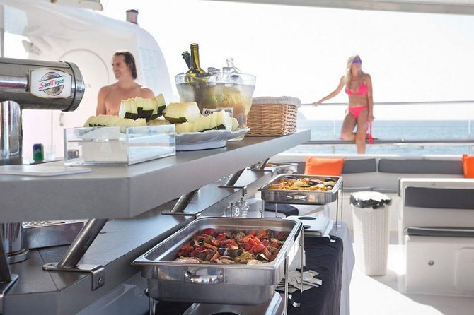 Palma Bay Catamaran Half-Day Cruise - The catamaran experience and seating