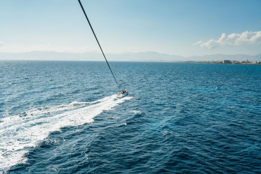 Palma Bay: Parasailing Experience - Weather can change the schedule