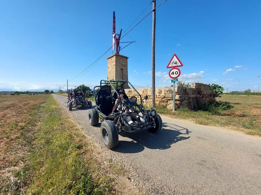 Palma de Mallorca: 2-Seater Buggy Adventure - The 30-minute cove stop