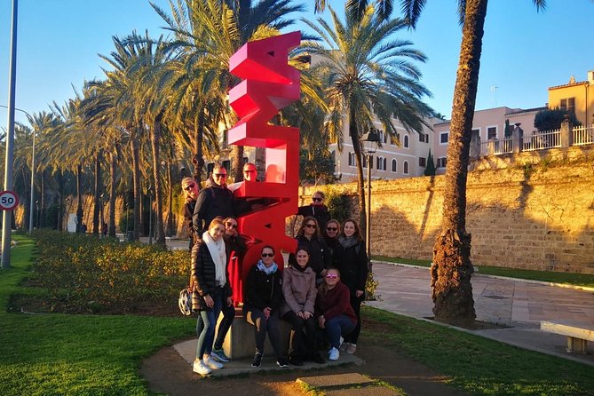 Palma de Mallorca Bike Tour - Riding from the harbor into Palma’s old town