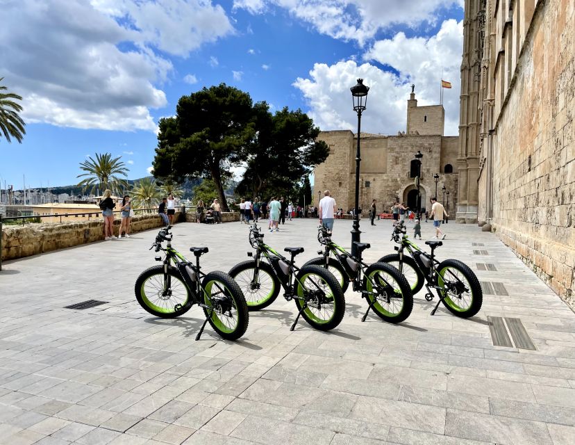 Palma: Guided City Tour with a Fat Tire E-Bike - Portixol: waterfront life and food advice