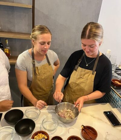 Mediterranean Cooking Class with Drinks