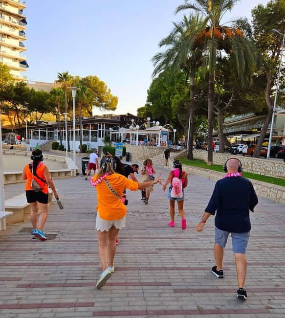 Palma: Silent Move Mallorca - From the meeting point to the first beat