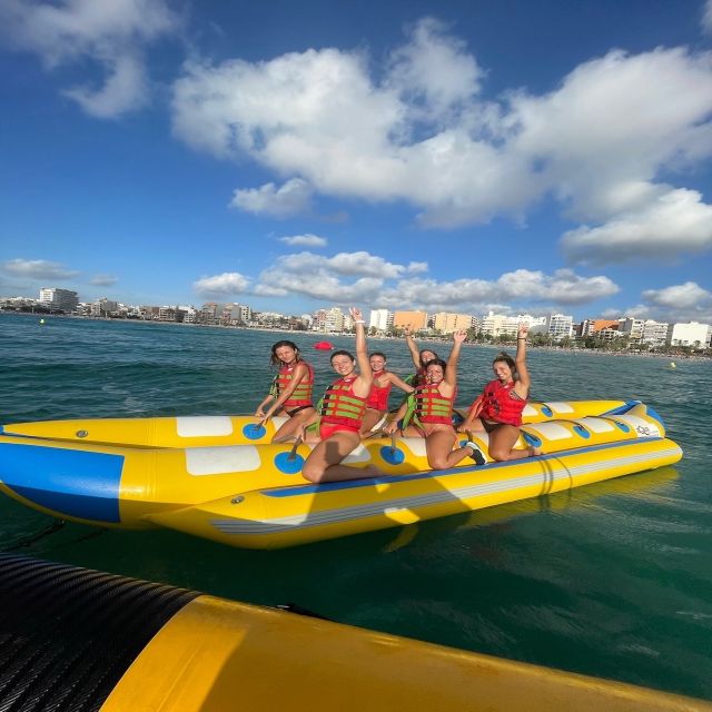 Playa de Palma: Banana Boat Ride - Is $16 good value for ten minutes?