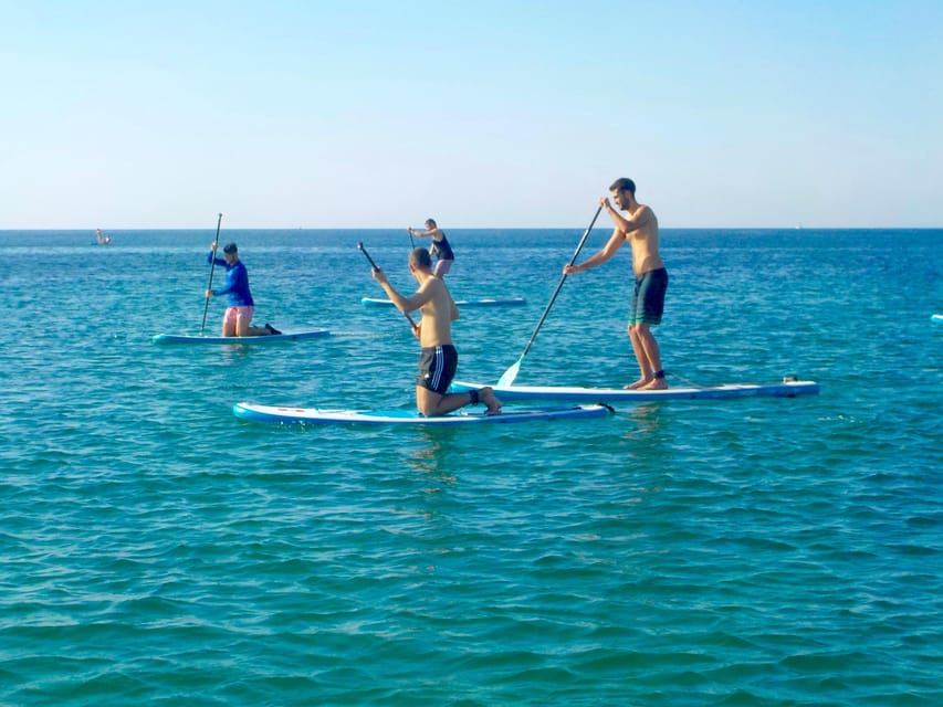 Playa Palma: Stand-up Paddleboard Rental - Equipment, lockers, and the drink