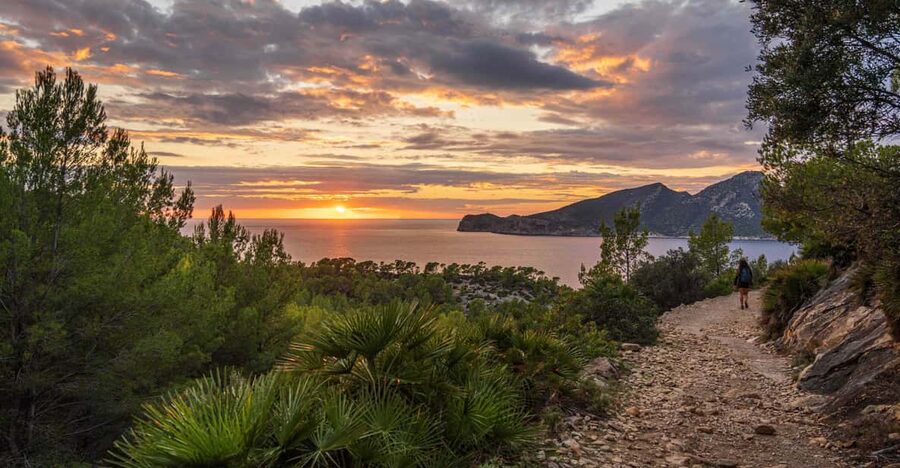 Port Andratx: Guided hiking tour into the sunset to Sant Elm - Starting beside Port Andratx
