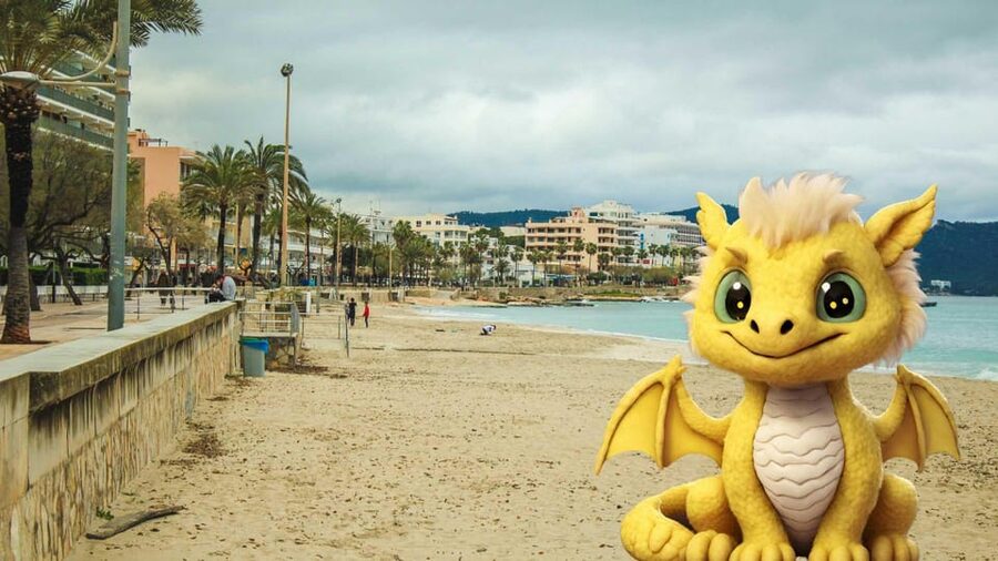 Port d'Alcudia: Meet the Magical Creatures,family game &walk - What happens at the first stops