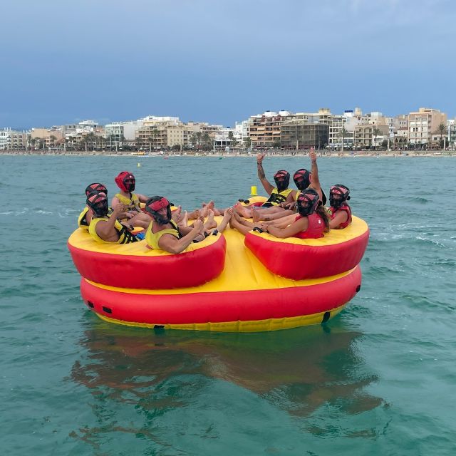 S'Arenal: Aqua Rocket Water Roller Coaster Ticket - Who should book this beach activity?