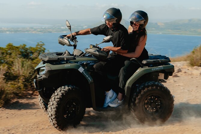 S'illot island quad tour - The quad ride: scenic outing, not a trail expedition