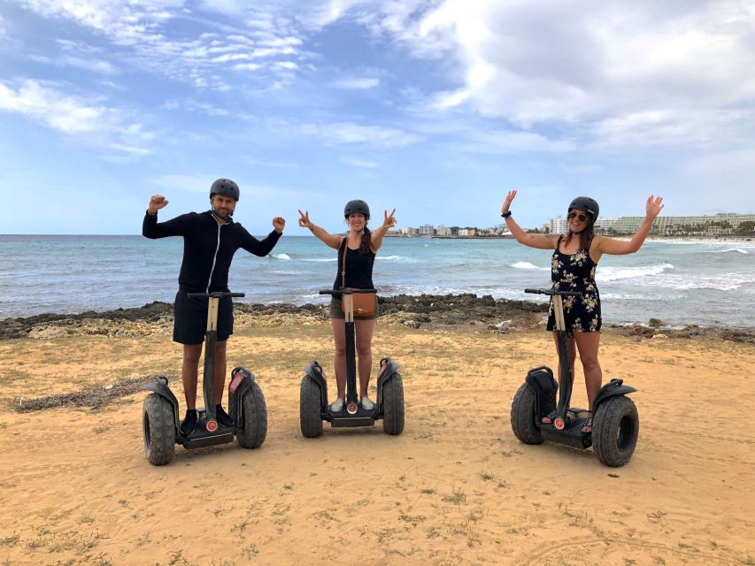 Sa Coma: Off-Road Segway Tour to Castell Punta de n'Amer - Riding from the promenade into Punta de n’Amer