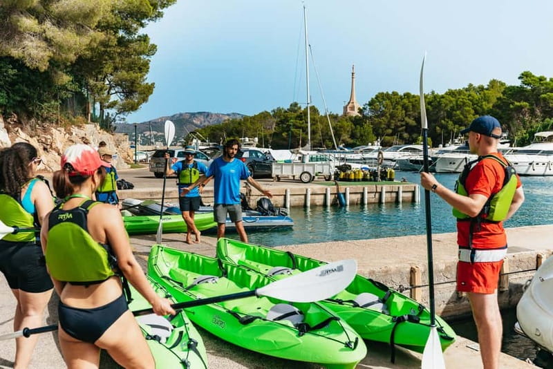 Santa Ponsa: Marine Reserve Kayak Tour - How hard is the kayaking?