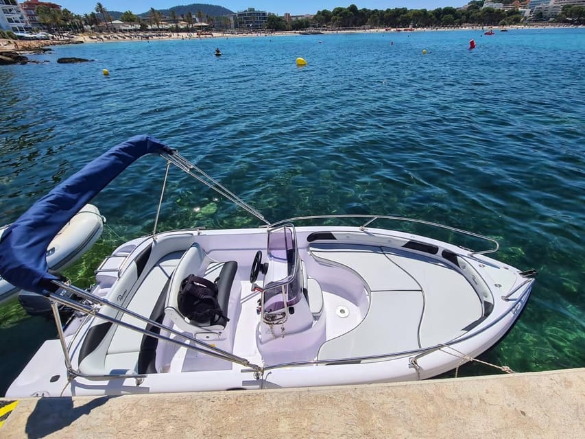 Santa Ponsa: Private Boat Rental with Driving Instructions - Key points to know before you book
