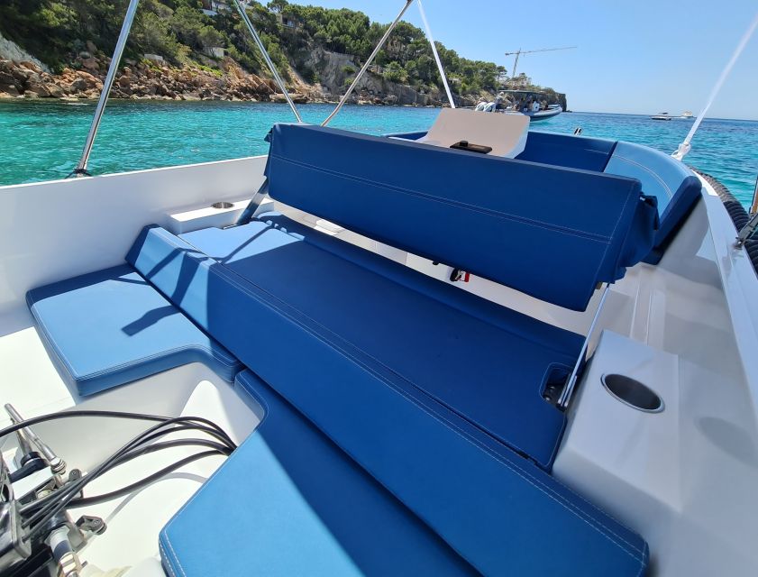 Santa Ponsa: Private Boat Rental with No Licence Necessary - A boat built for sun, shade, and swimming