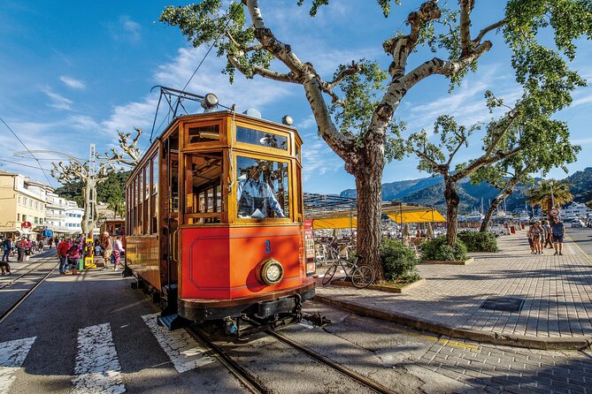 Scenic tour by Train, Tram and Boat through the lakes - Port de Sóller and the short tram ride