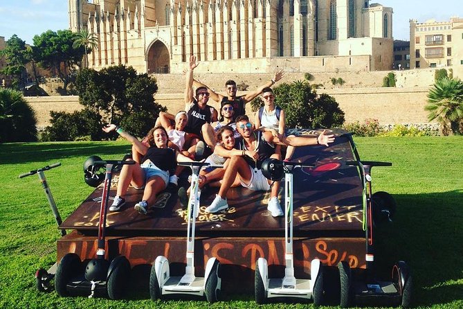 Segway Tour 1 Hour in Palma - Learning the Segway before leaving