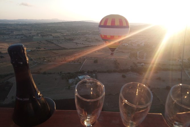Sunrise and Sunset Experience Hot Air Balloon Ride Mallorca - Floating over northeast Mallorca for an hour