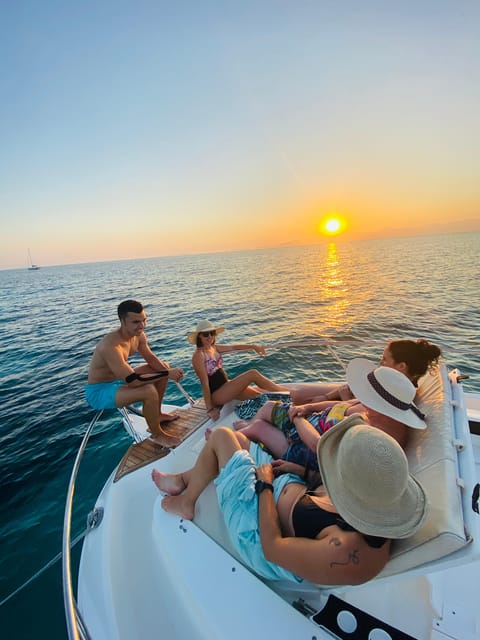 Sunset Private Boat Trip to Marine Reserve Mallorca - Swimming and snorkeling in Cala Blava Marine Reserve