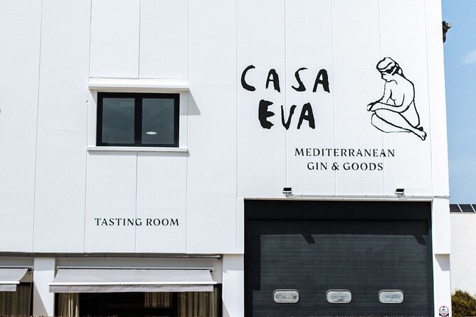 The Gin Eva Tasting at Casa Eva - The tasting room terrace and the pace of the visit